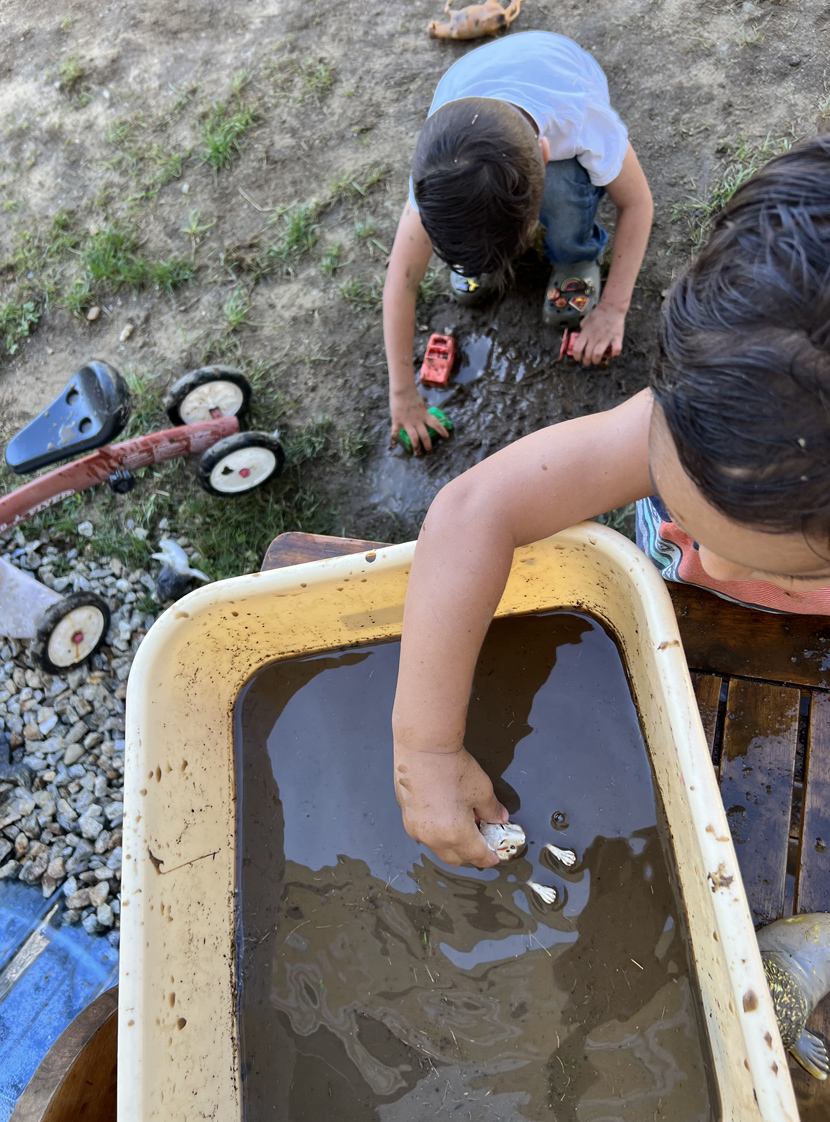 gardening and outdoor exploration