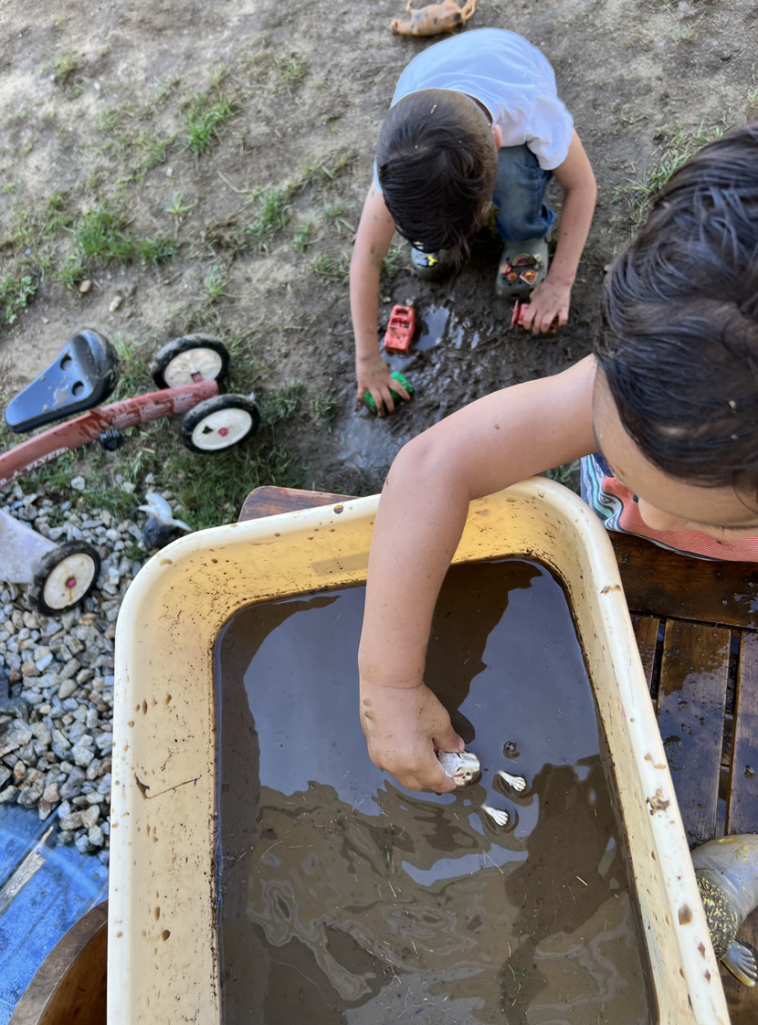 gardening and outdoor exploration